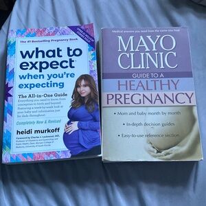 TWO PREGNANCY BOOKS 🩷🐣